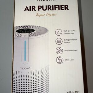Mooka Air Purifier Model#M01 New